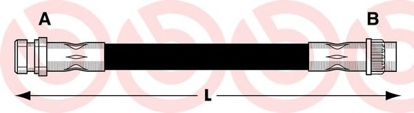 Furtun frana T 68 048 BREMBO - Furtun frana