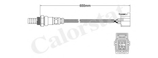Sonda Lambda LS140017 CALORSTAT by Vernet - Control emisie gaze de esapament Sonda Lambda LS140017 CALORSTAT by Vernet - Control emisie gaze de esapament