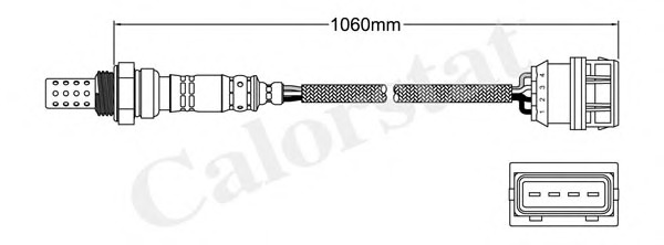 Sonda Lambda LS140073 CALORSTAT by Vernet - Senzor / sonda