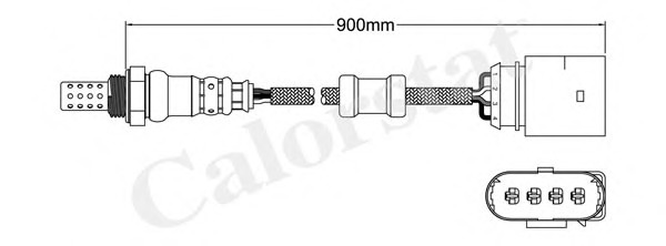 Sonda Lambda LS140074 CALORSTAT by Vernet - Control emisie gaze de esapament Sonda Lambda LS140074 CALORSTAT by Vernet - Control emisie gaze de esapament