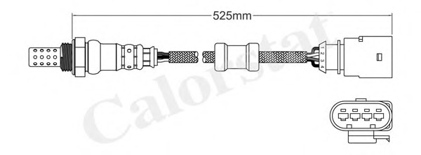 Sonda Lambda LS140155 CALORSTAT by Vernet - Senzor / sonda Sonda Lambda LS140155 CALORSTAT by Vernet - Senzor / sonda