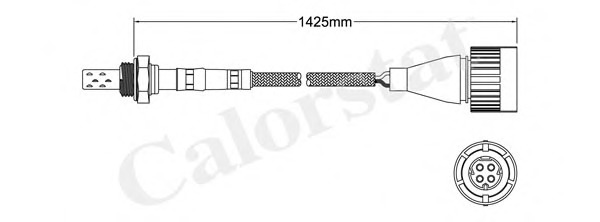 Sonda Lambda LS140184 CALORSTAT by Vernet - Control gaze evacuare