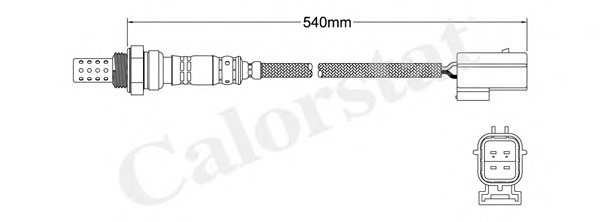 Sonda Lambda LS140405 CALORSTAT by Vernet - Sonda lambda Sonda Lambda LS140405 CALORSTAT by Vernet - Sonda lambda