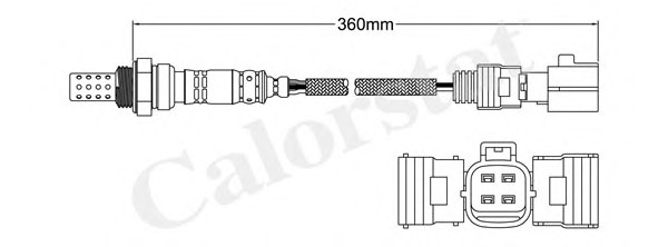 Sonda Lambda LS140510 CALORSTAT by Vernet - Control gaze evacuare Sonda Lambda LS140510 CALORSTAT by Vernet - Control gaze evacuare