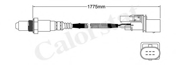 Sonda Lambda LS150016 CALORSTAT by Vernet - Control gaze evacuare