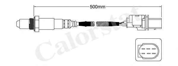 Sonda Lambda LS150019 CALORSTAT by Vernet - Control emisie gaze de esapament Sonda Lambda LS150019 CALORSTAT by Vernet - Control emisie gaze de esapament