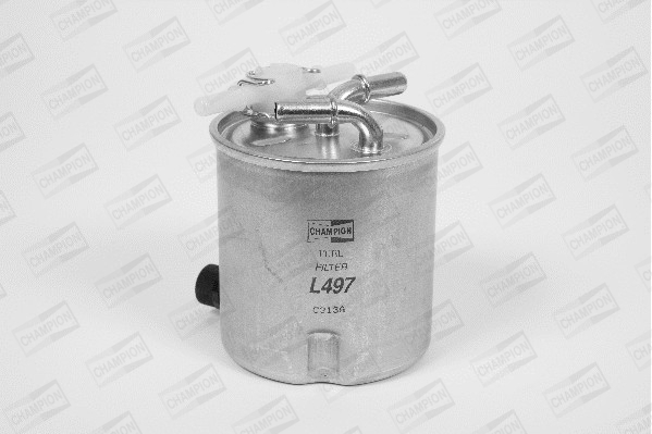 filtru combustibil L497/606 CHAMPION - Filtru combustibil/carcasa