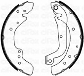 Set saboti frana 153-071 CIFAM - Material frictiune sabot frana/ sabot frana