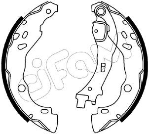 Set saboti frana 153-085 CIFAM - Material frictiune sabot frana/ sabot frana Set saboti frana 153-085 CIFAM - Material frictiune sabot frana/ sabot frana