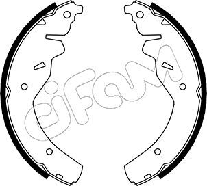 Set saboti frana 153-215 CIFAM - Frana tambur Set saboti frana 153-215 CIFAM - Frana tambur