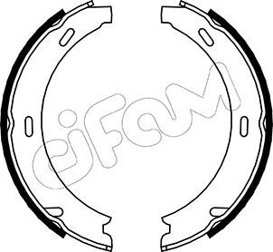 Set saboti frana, frana de mana 153-233 CIFAM - Frana tambur Set saboti frana, frana de mana 153-233 CIFAM - Frana tambur