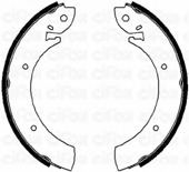 Set saboti frana 153-342 CIFAM - Material frictiune sabot frana/ sabot frana