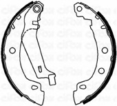 Set saboti frana 153-353Y CIFAM - Material frictiune sabot frana/ sabot frana