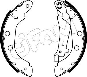 Set saboti frana 153-354 CIFAM - Material frictiune sabot frana/ sabot frana Set saboti frana 153-354 CIFAM - Material frictiune sabot frana/ sabot frana