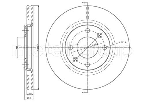 Disc frana 800-191 CIFAM - Frana disc Disc frana 800-191 CIFAM - Frana disc