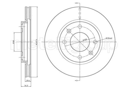 Disc frana 800-238 CIFAM - Frana disc Disc frana 800-238 CIFAM - Frana disc