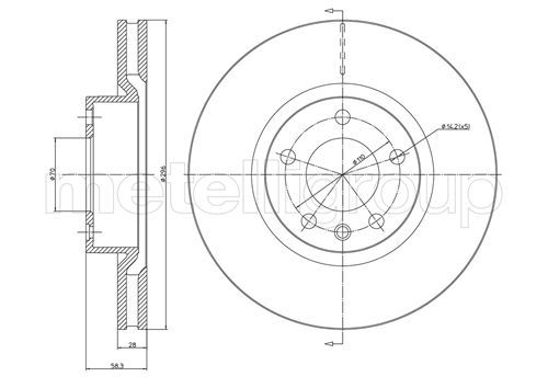 Disc frana 800-441 CIFAM - Disc frana Disc frana 800-441 CIFAM - Disc frana
