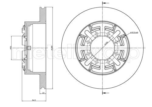 Disc frana 800-477 CIFAM - Disc frana Disc frana 800-477 CIFAM - Disc frana