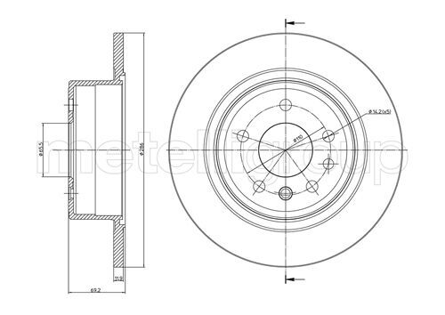 Disc frana 800-480 CIFAM - Disc frana Disc frana 800-480 CIFAM - Disc frana