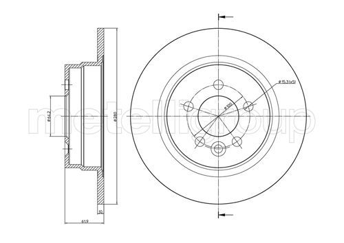 Disc frana 800-644 CIFAM - Disc frana Disc frana 800-644 CIFAM - Disc frana