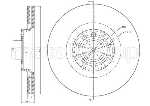 Disc frana 800-726C CIFAM - Disc frana Disc frana 800-726C CIFAM - Disc frana