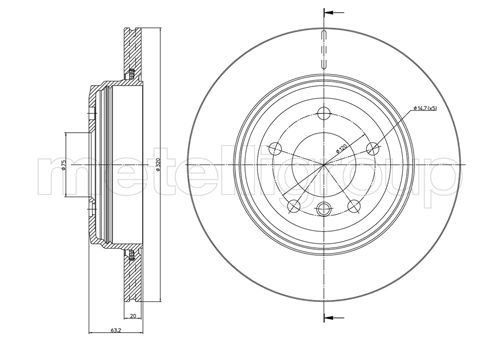 Disc frana 800-815C CIFAM - Frana disc Disc frana 800-815C CIFAM - Frana disc