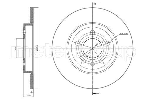 Disc frana 800-855C CIFAM - Disc frana Disc frana 800-855C CIFAM - Disc frana
