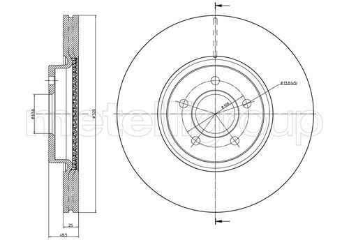Disc frana 800-892C CIFAM - Disc frana Disc frana 800-892C CIFAM - Disc frana
