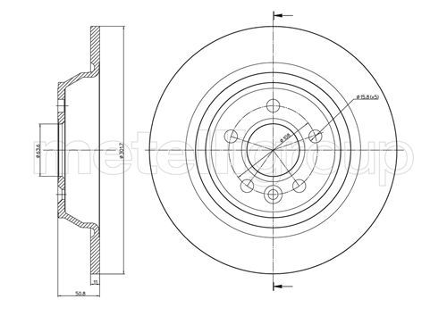 Disc frana 800-897C CIFAM - Frana disc Disc frana 800-897C CIFAM - Frana disc