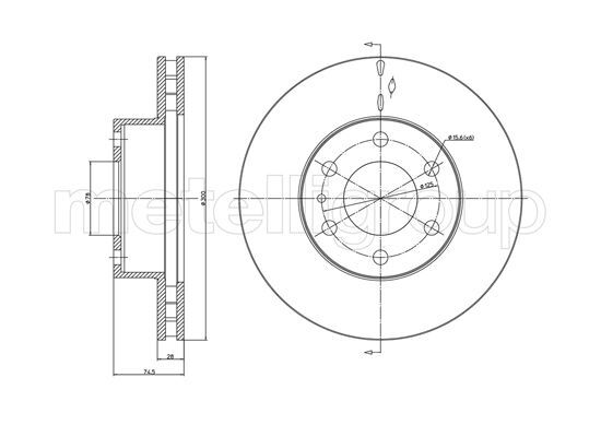 Disc frana 800-913C CIFAM - Disc frana Disc frana 800-913C CIFAM - Disc frana