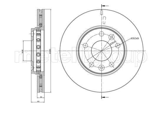 Disc frana 800-981C CIFAM - Disc frana Disc frana 800-981C CIFAM - Disc frana