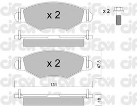 set placute frana,frana disc 822-254-1 CIFAM - Frana disc set placute frana,frana disc 822-254-1 CIFAM - Frana disc