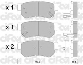 set placute frana,frana disc 822-365-0 CIFAM - Frana disc set placute frana,frana disc 822-365-0 CIFAM - Frana disc