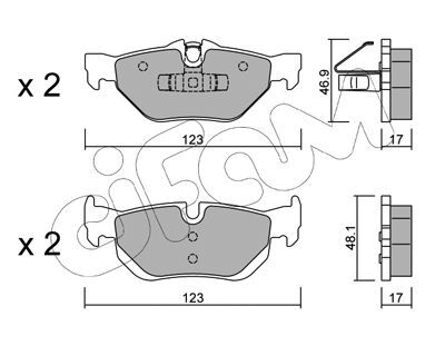 set placute frana,frana disc 822-642-0 CIFAM - Frana disc set placute frana,frana disc 822-642-0 CIFAM - Frana disc