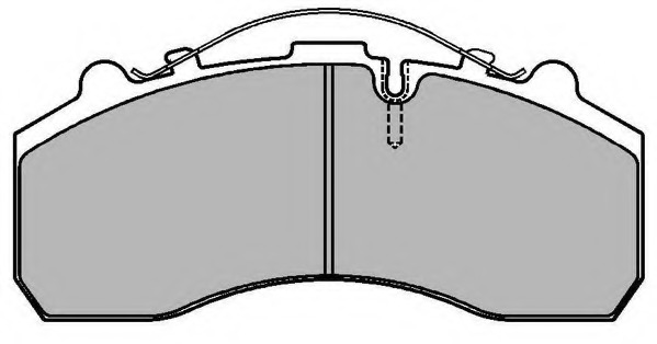 set placute frana,frana disc ACV042KPX COMLINE - Frana disc set placute frana,frana disc ACV042KPX COMLINE - Frana disc