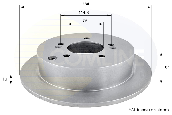 Disc frana ADC1036 COMLINE - Frana disc Disc frana ADC1036 COMLINE - Frana disc