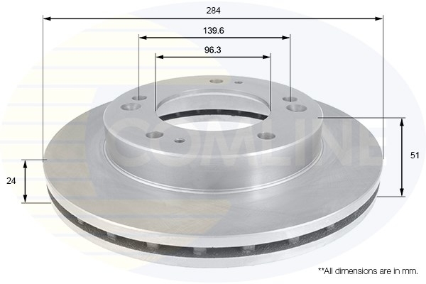 Disc frana ADC1049V COMLINE - Frana disc Disc frana ADC1049V COMLINE - Frana disc