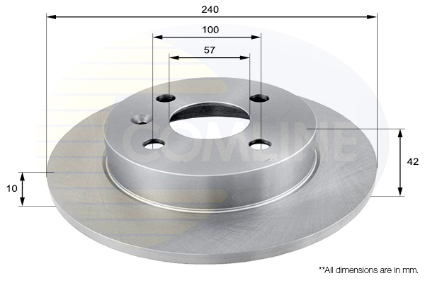 Disc frana ADC1106 COMLINE - Frana disc Disc frana ADC1106 COMLINE - Frana disc