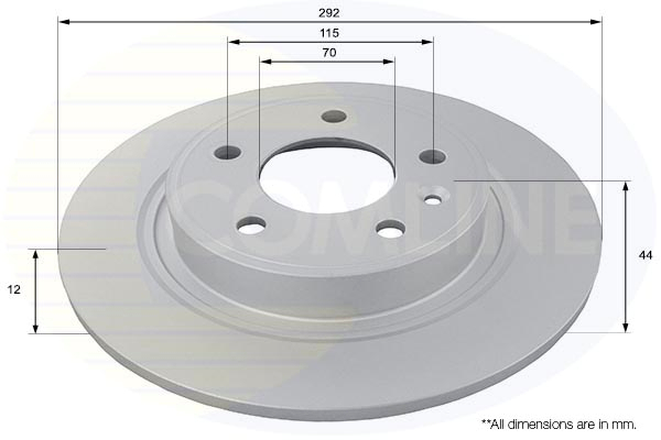 Disc frana ADC1154 COMLINE - Disc frana Disc frana ADC1154 COMLINE - Disc frana