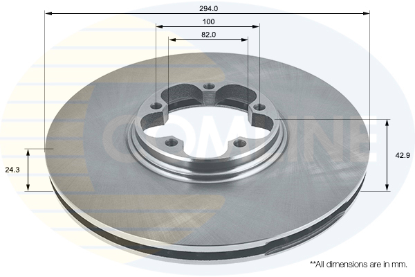 Disc frana ADC1213V COMLINE - Frana disc Disc frana ADC1213V COMLINE - Frana disc