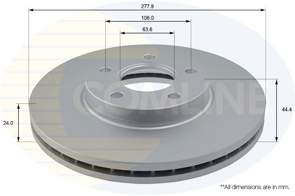 Disc frana ADC1221V COMLINE - Frana disc Disc frana ADC1221V COMLINE - Frana disc