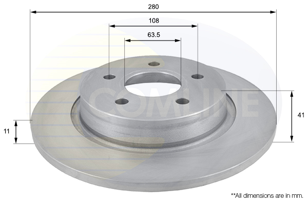 Disc frana ADC1229 COMLINE - Frana disc Disc frana ADC1229 COMLINE - Frana disc