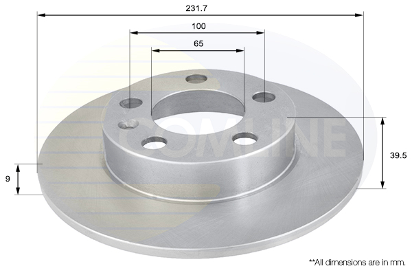 Disc frana ADC1414 COMLINE - Disc frana Disc frana ADC1414 COMLINE - Disc frana