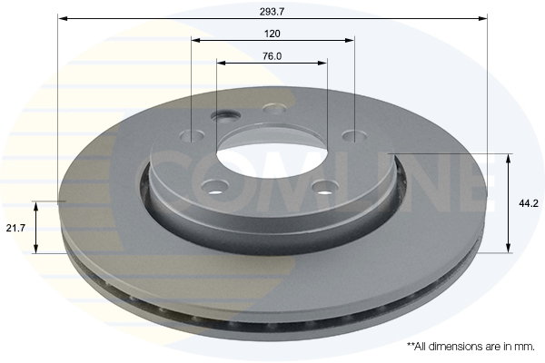 Disc frana ADC1453V COMLINE - Disc frana Disc frana ADC1453V COMLINE - Disc frana