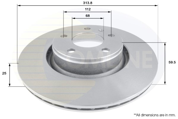 Disc frana ADC1470V COMLINE - Disc frana Disc frana ADC1470V COMLINE - Disc frana