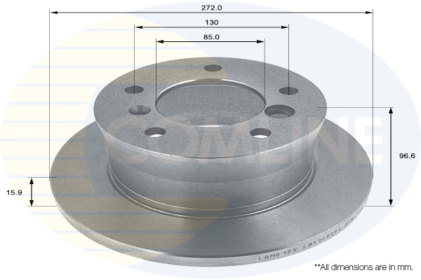 Disc frana ADC1609 COMLINE - Frana disc Disc frana ADC1609 COMLINE - Frana disc