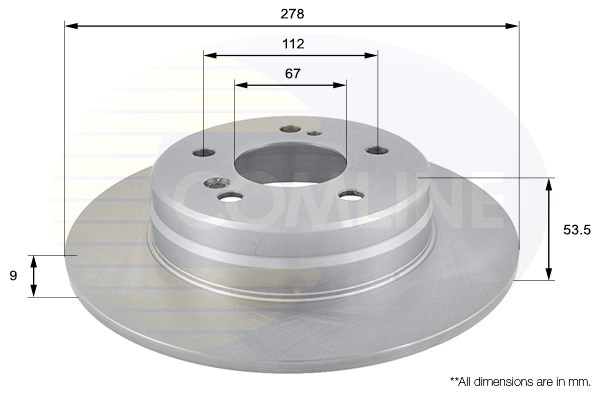 Disc frana ADC1616 COMLINE - Disc frana Disc frana ADC1616 COMLINE - Disc frana