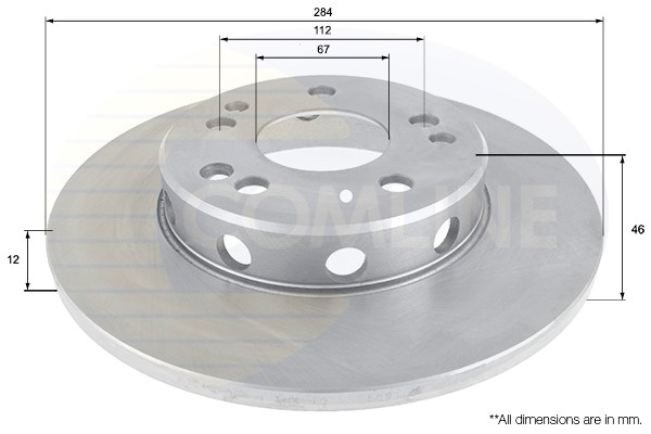 Disc frana ADC1620 COMLINE - Frana disc Disc frana ADC1620 COMLINE - Frana disc