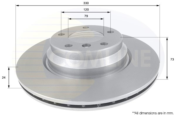Disc frana ADC1736V COMLINE - Frana disc Disc frana ADC1736V COMLINE - Frana disc
