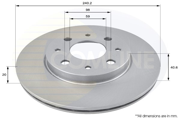 Disc frana ADC1821V COMLINE - Disc frana Disc frana ADC1821V COMLINE - Disc frana